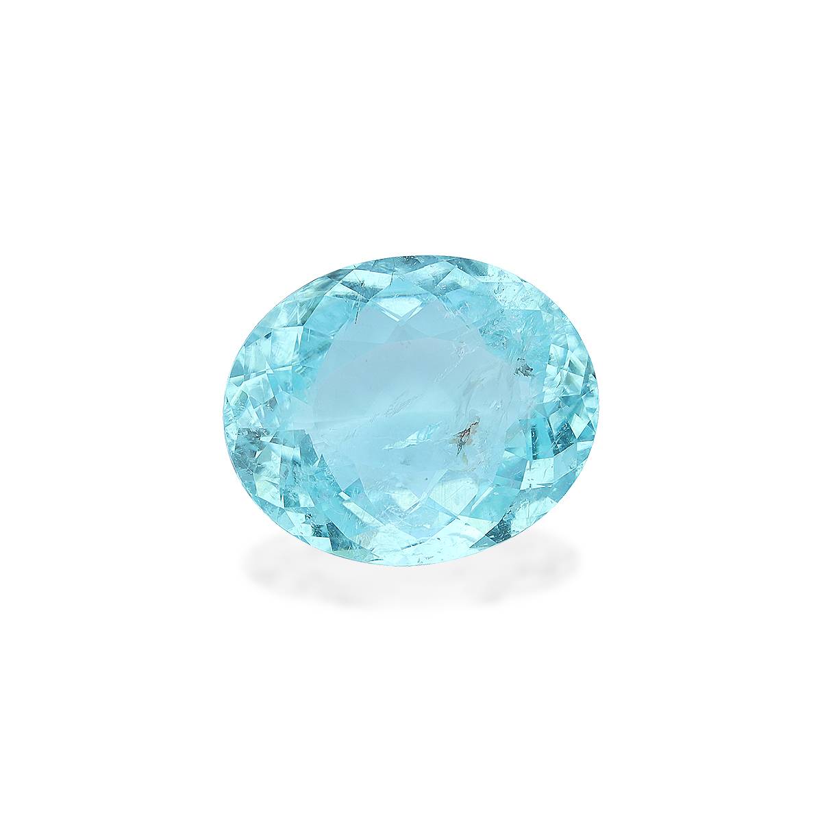 Neon blue paraiba tourmaline, 36.42ct oval cut — view 3