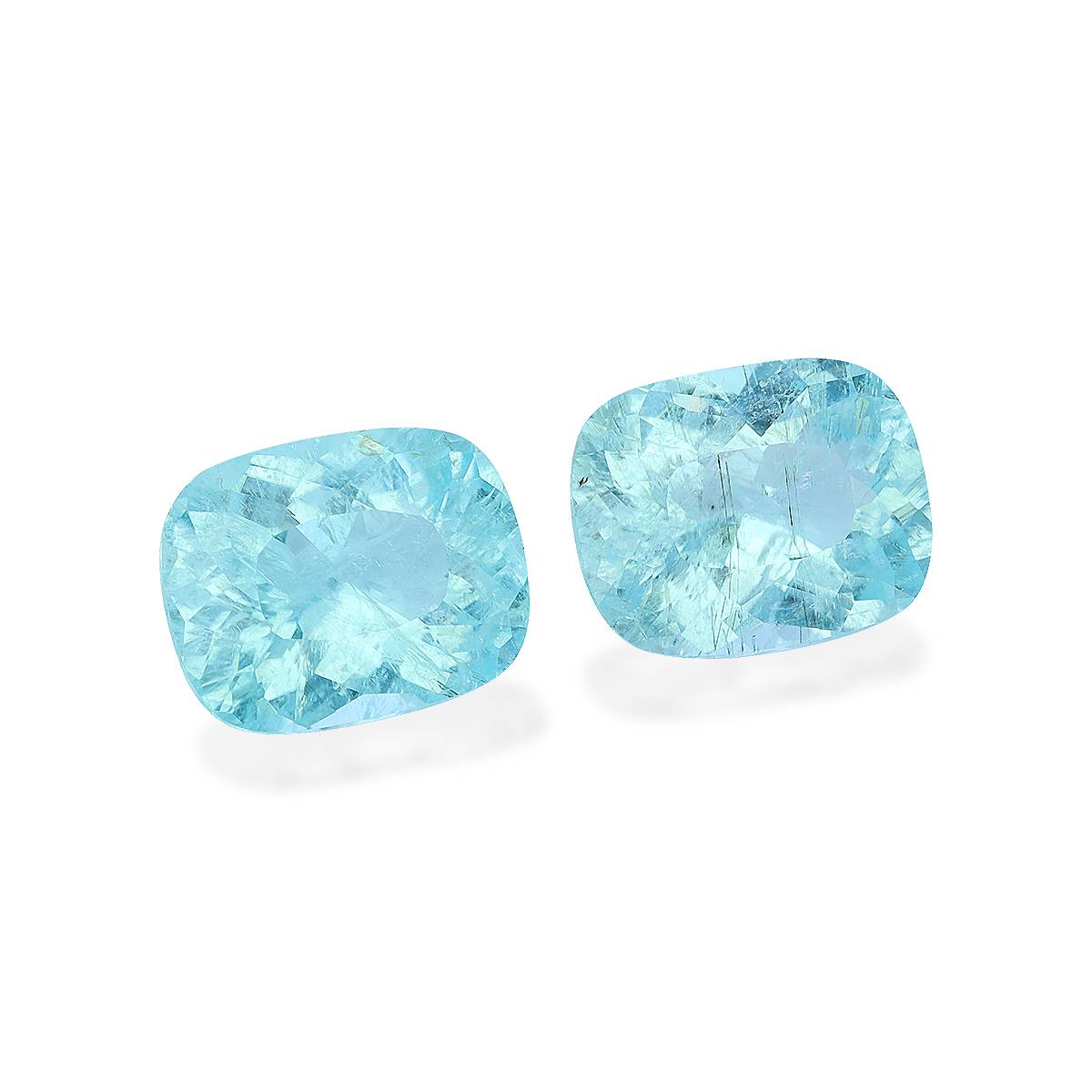 baby blue paraiba tourmaline, 25.92ct cushion cut — view 3
