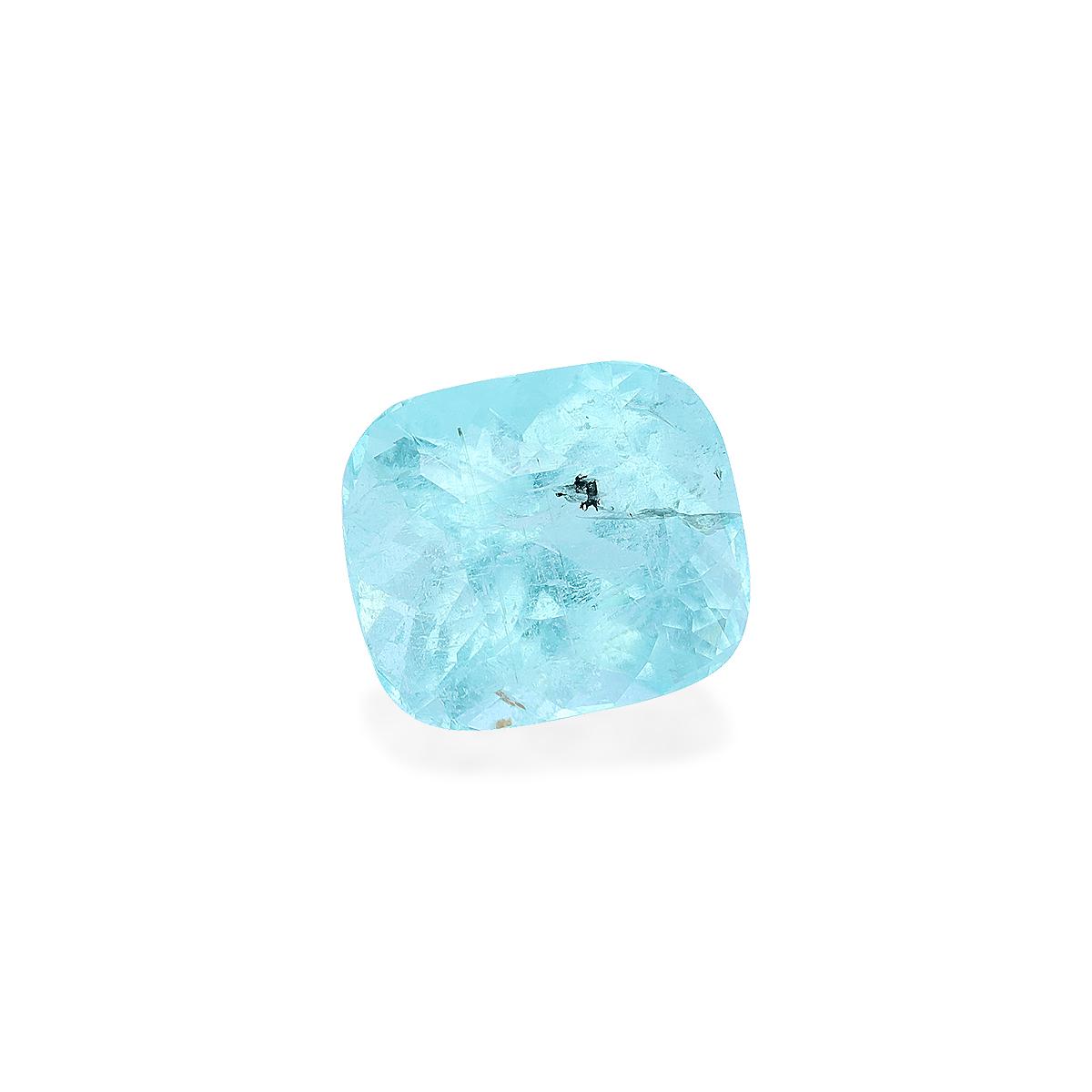 baby blue paraiba tourmaline, 19.5ct cushion cut — view 3