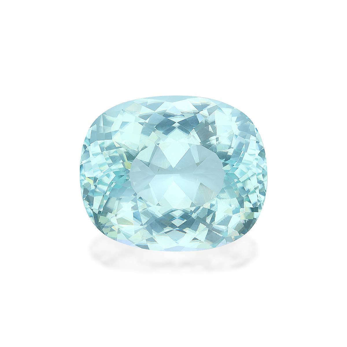 seafoam green paraiba tourmaline, 75.6ct cushion cut — main view