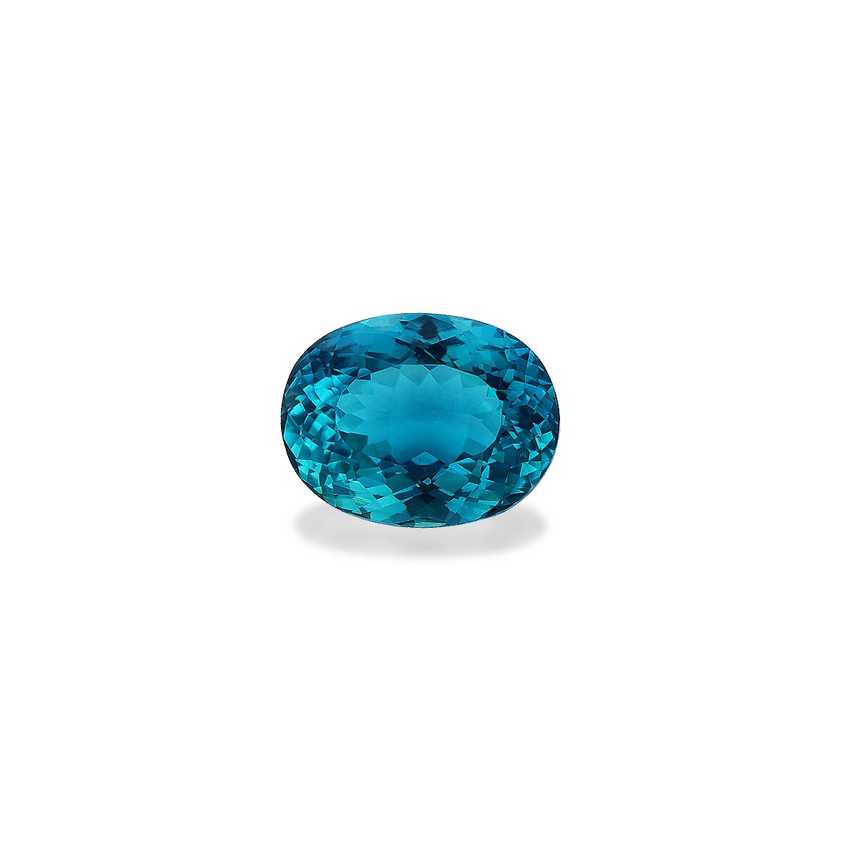 ocean blue paraiba tourmaline, 1.67ct oval cut — main view