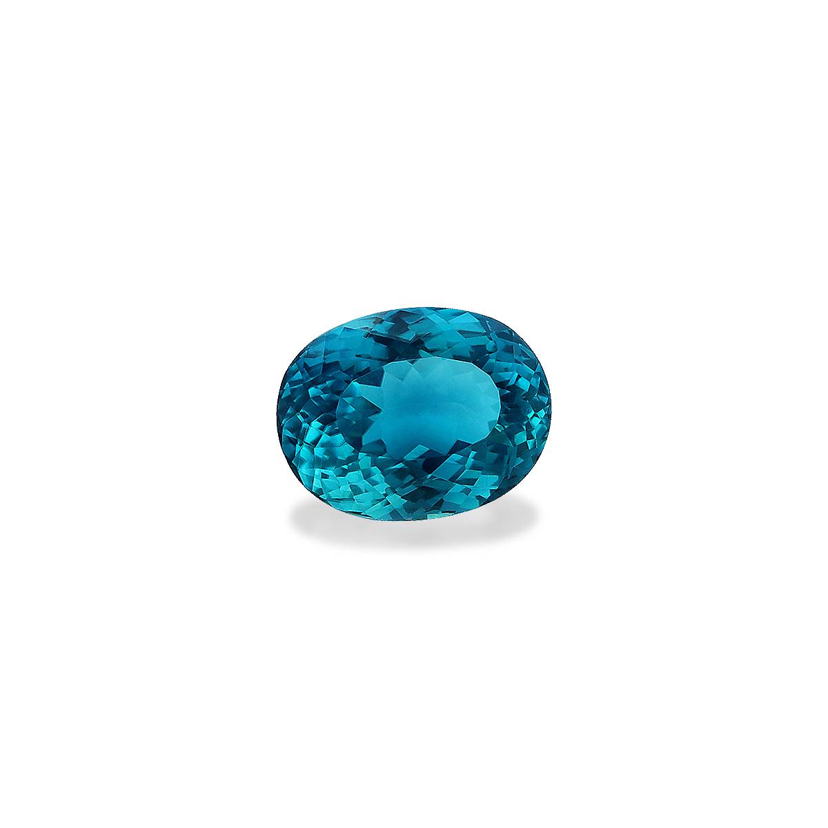 ocean blue paraiba tourmaline, 1.67ct oval cut — view 3