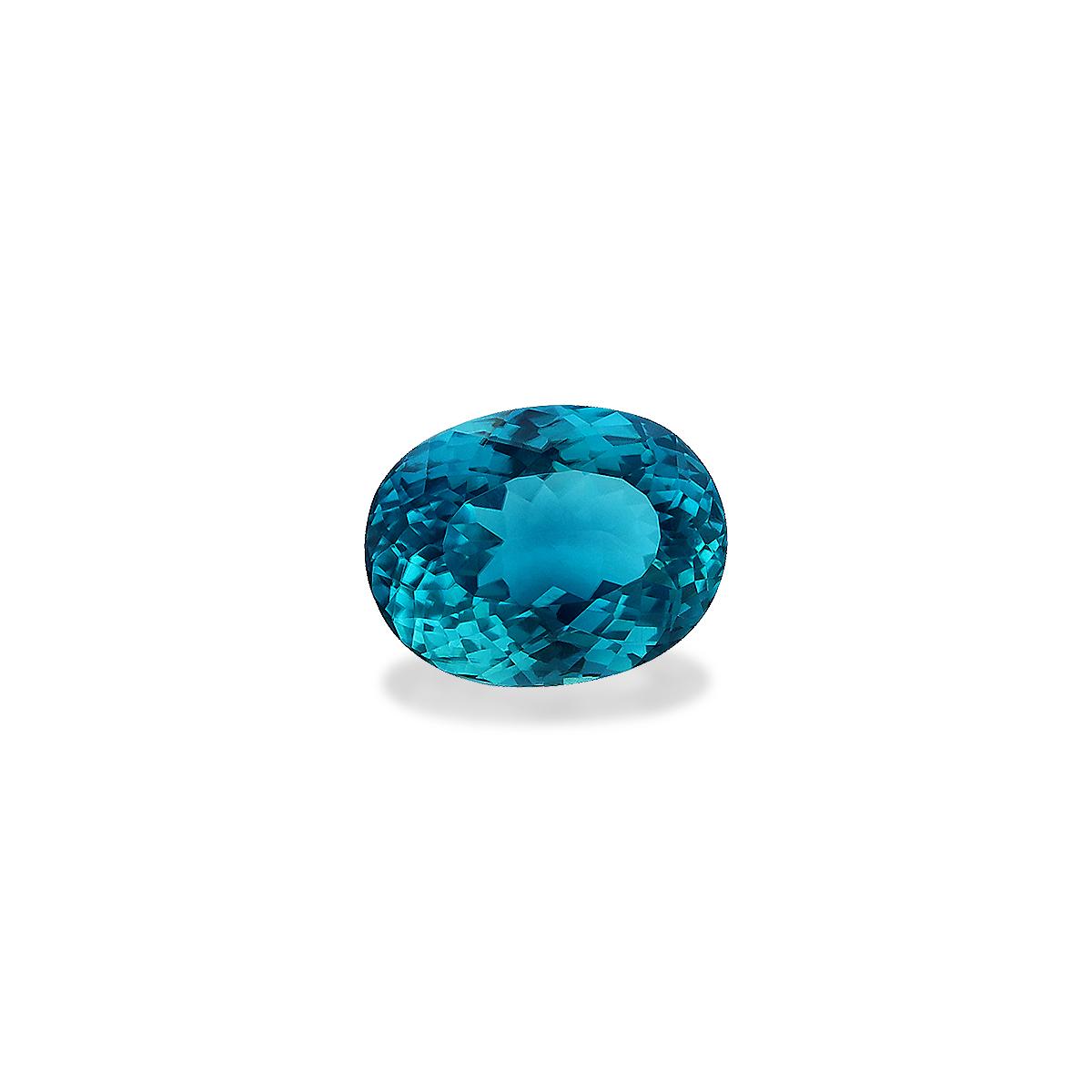 ocean blue paraiba tourmaline, 1.67ct oval cut — view 3