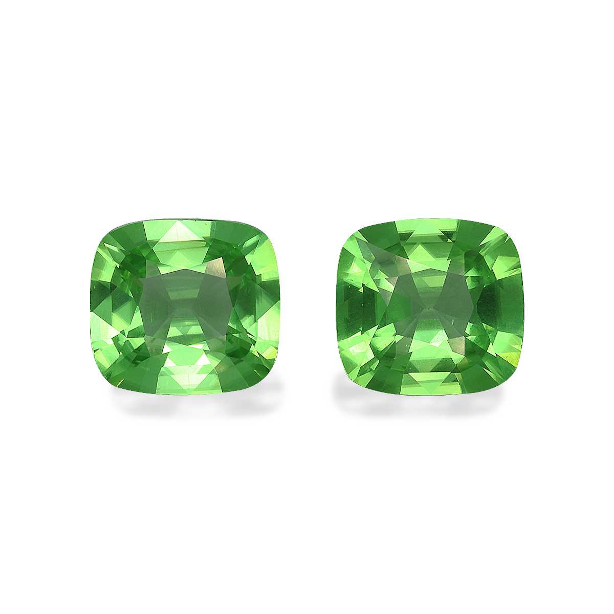 Green Peridot 15.87ct Pair