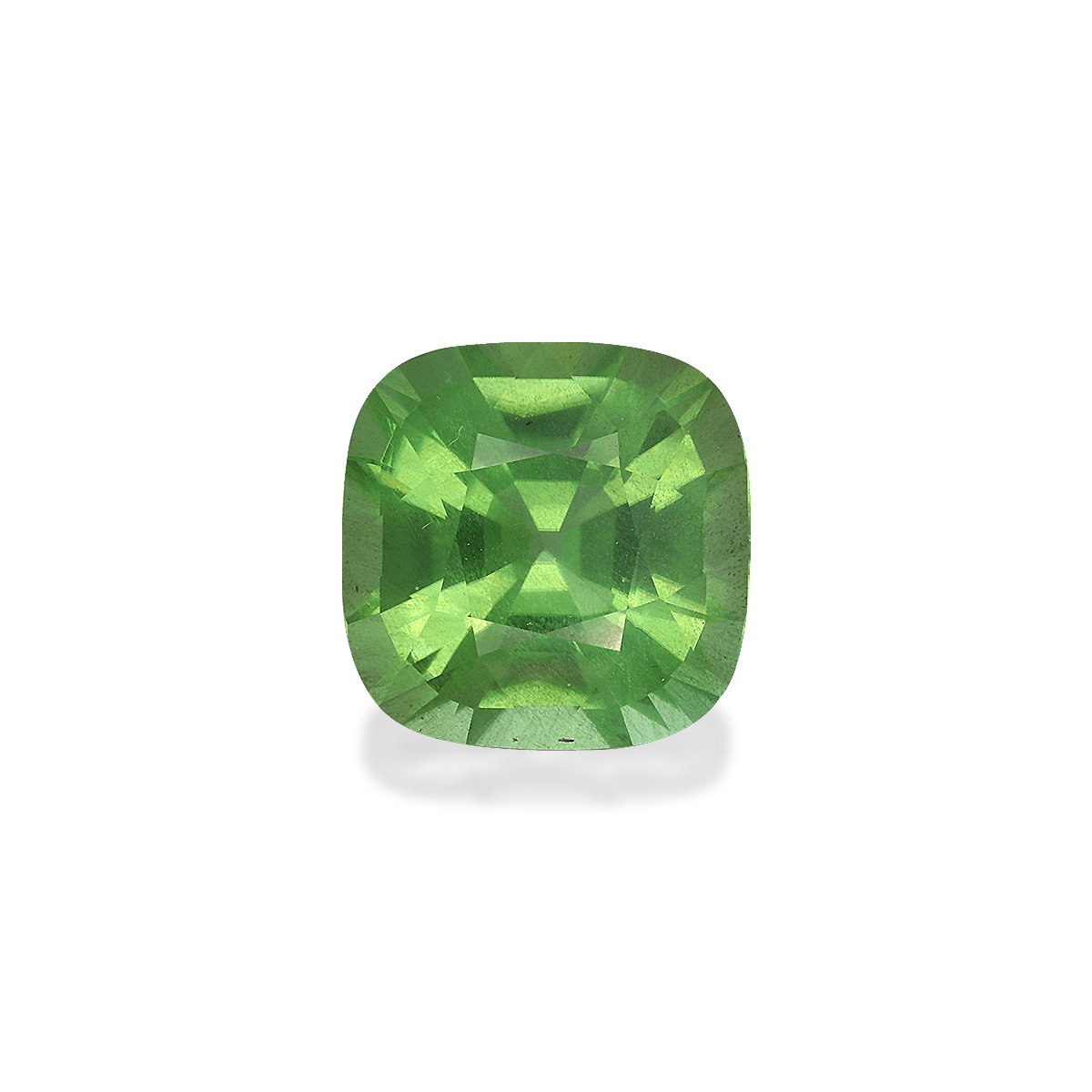 green peridot, 9ct cushion cut — main view