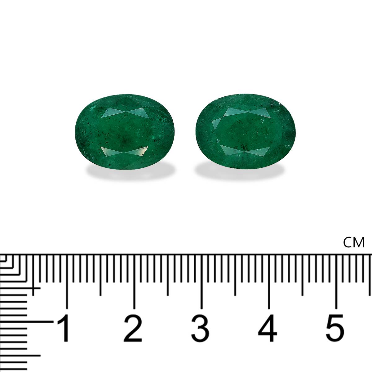 green zambian emerald, 13.52ct oval cut — view 4