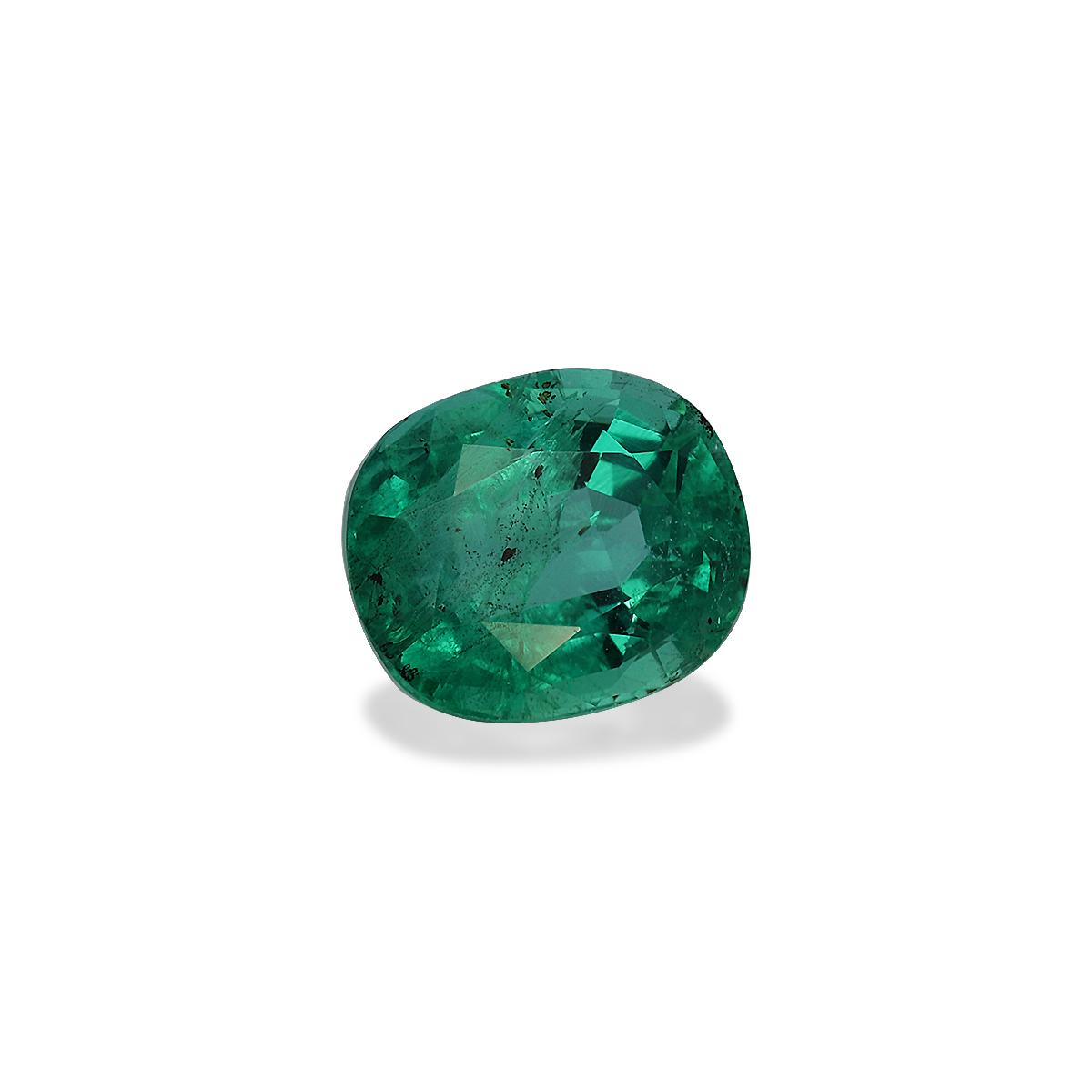 green zambian emerald, 1.67ct oval cut — view 3