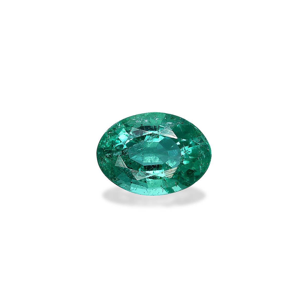 Green Zambian Emerald 1.03ct - 8x6mm