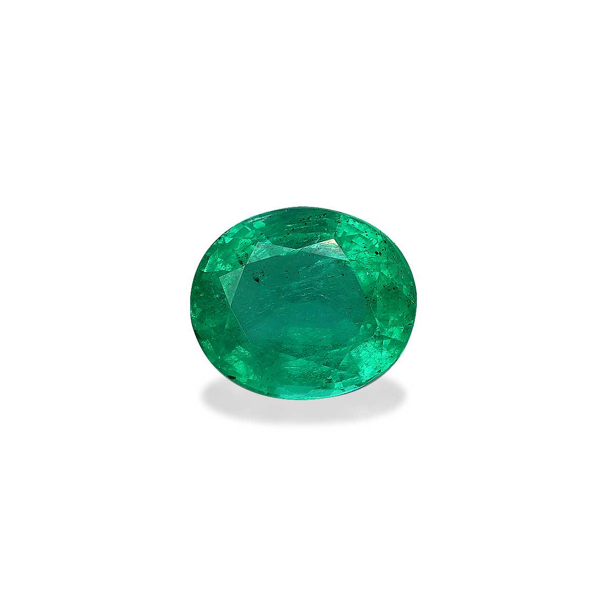 Green Zambian Emerald 7.14ct - 13x11mm