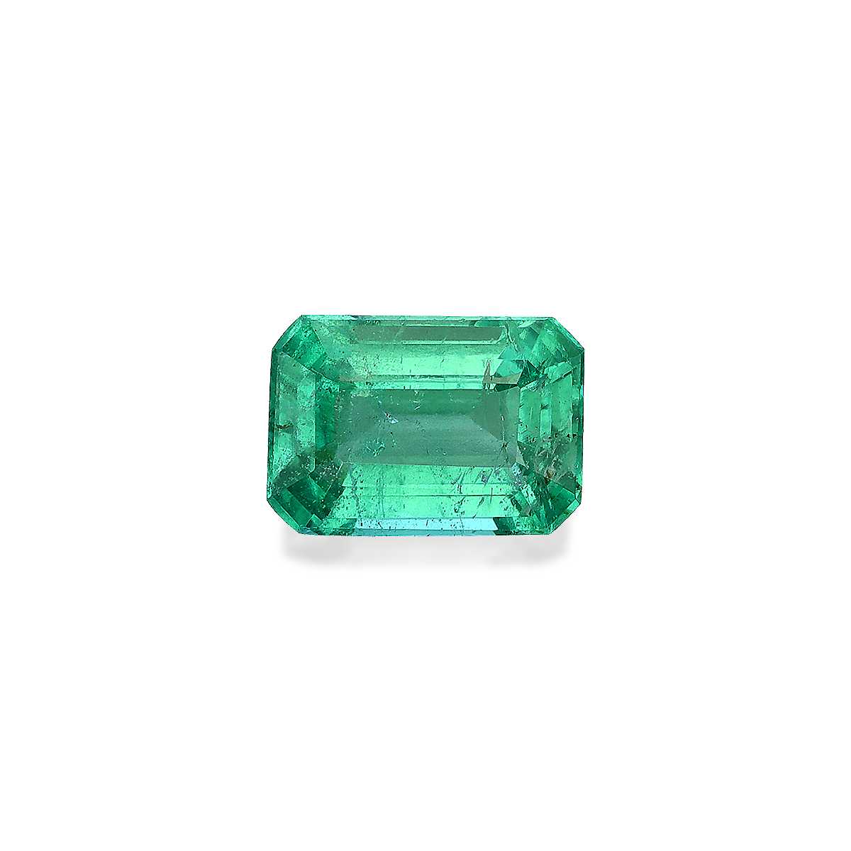Green Zambian Emerald 1.01ct - 7x5mm