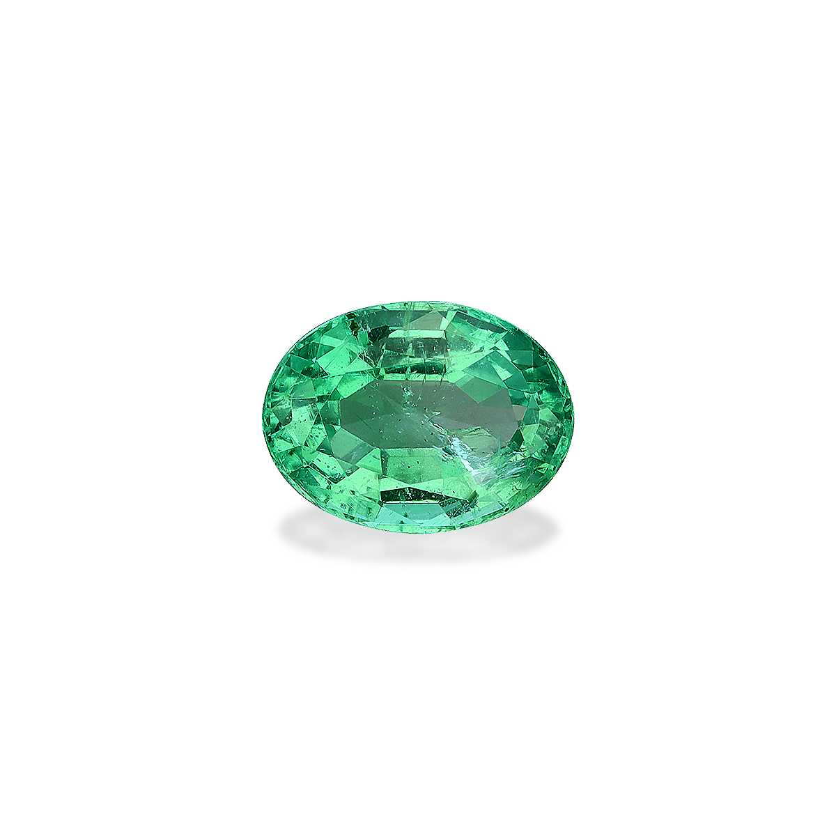 Green Zambian Emerald 1.27ct - 8x6mm