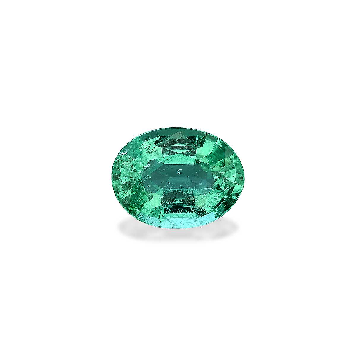 Green Zambian Emerald 1.01ct - 8x6mm