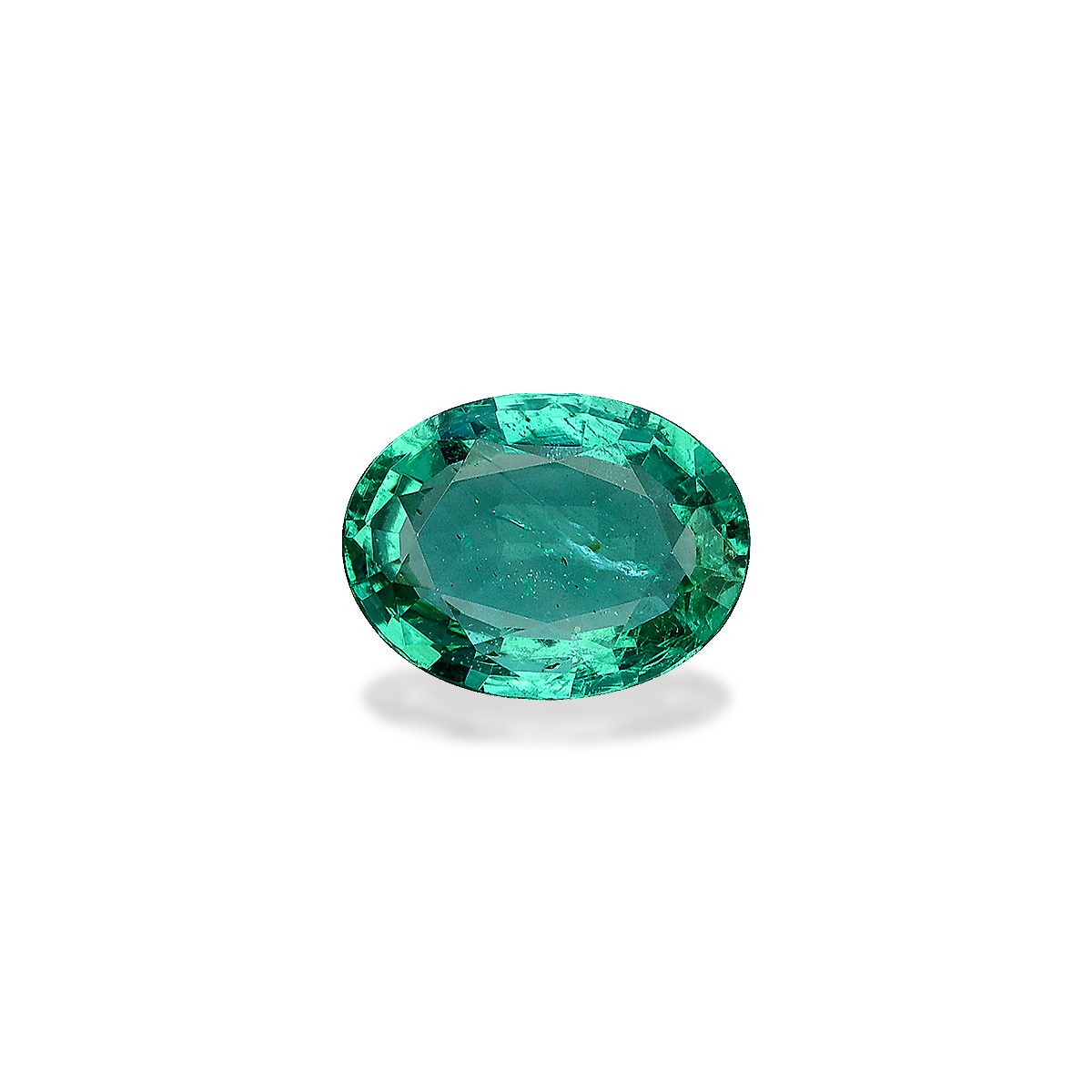 Green Zambian Emerald 1.06ct - 8x6mm