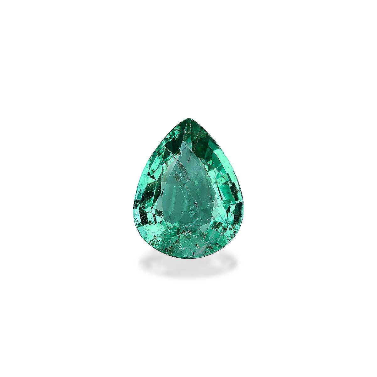 Green Zambian Emerald 1.37ct - 9x7mm