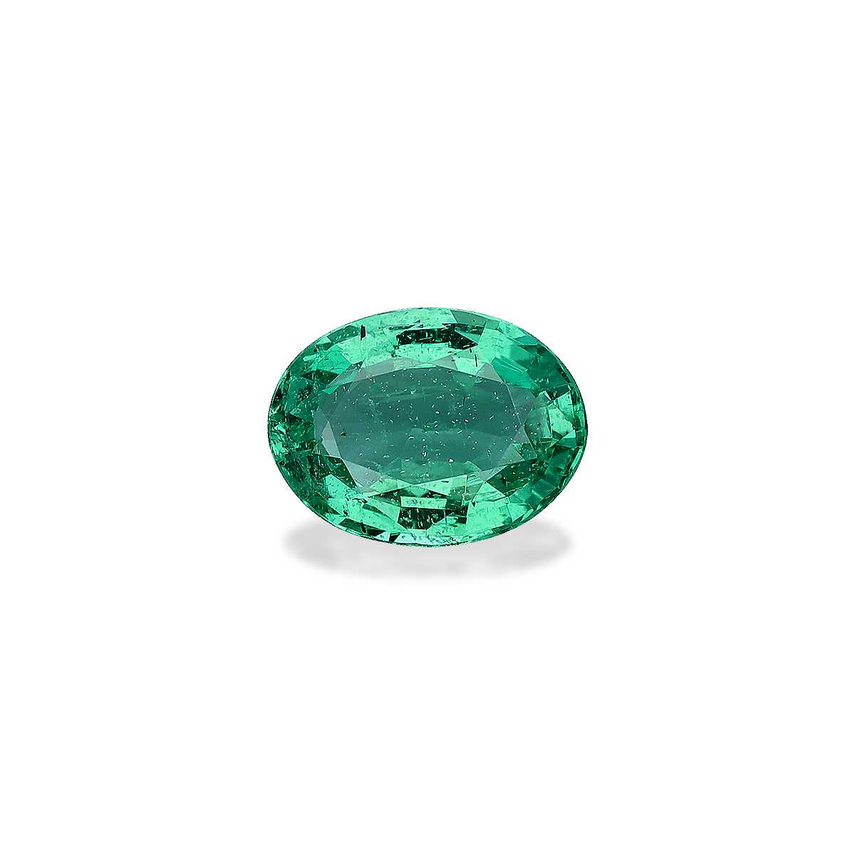Green Zambian Emerald 1.21ct - 8x6mm
