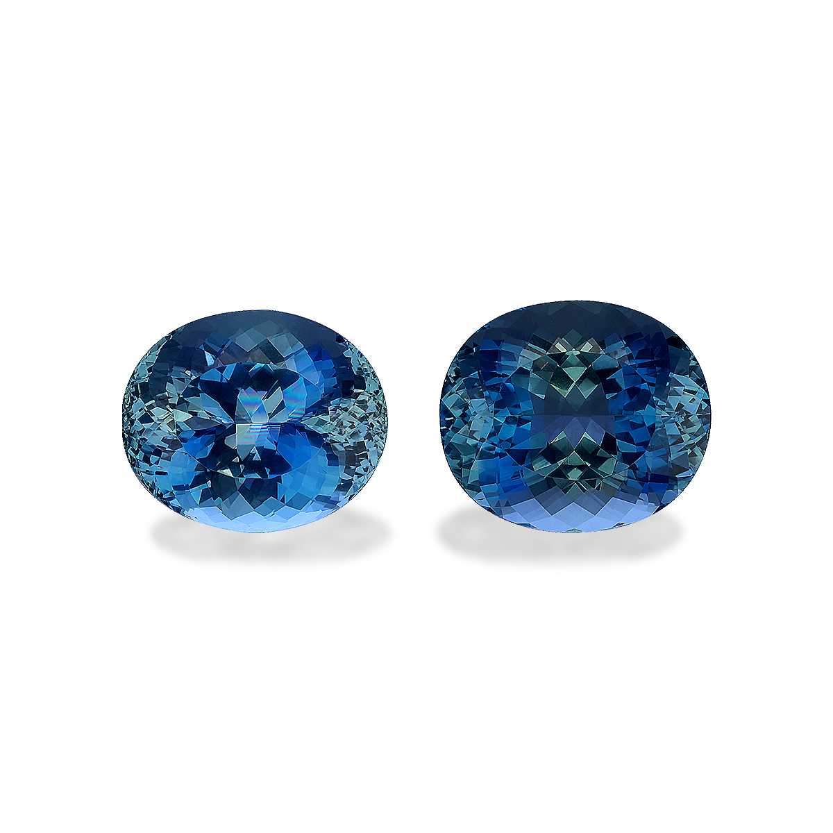 Santa Maria Blue Aquamarine 24.84ct - 16x14mm Pair