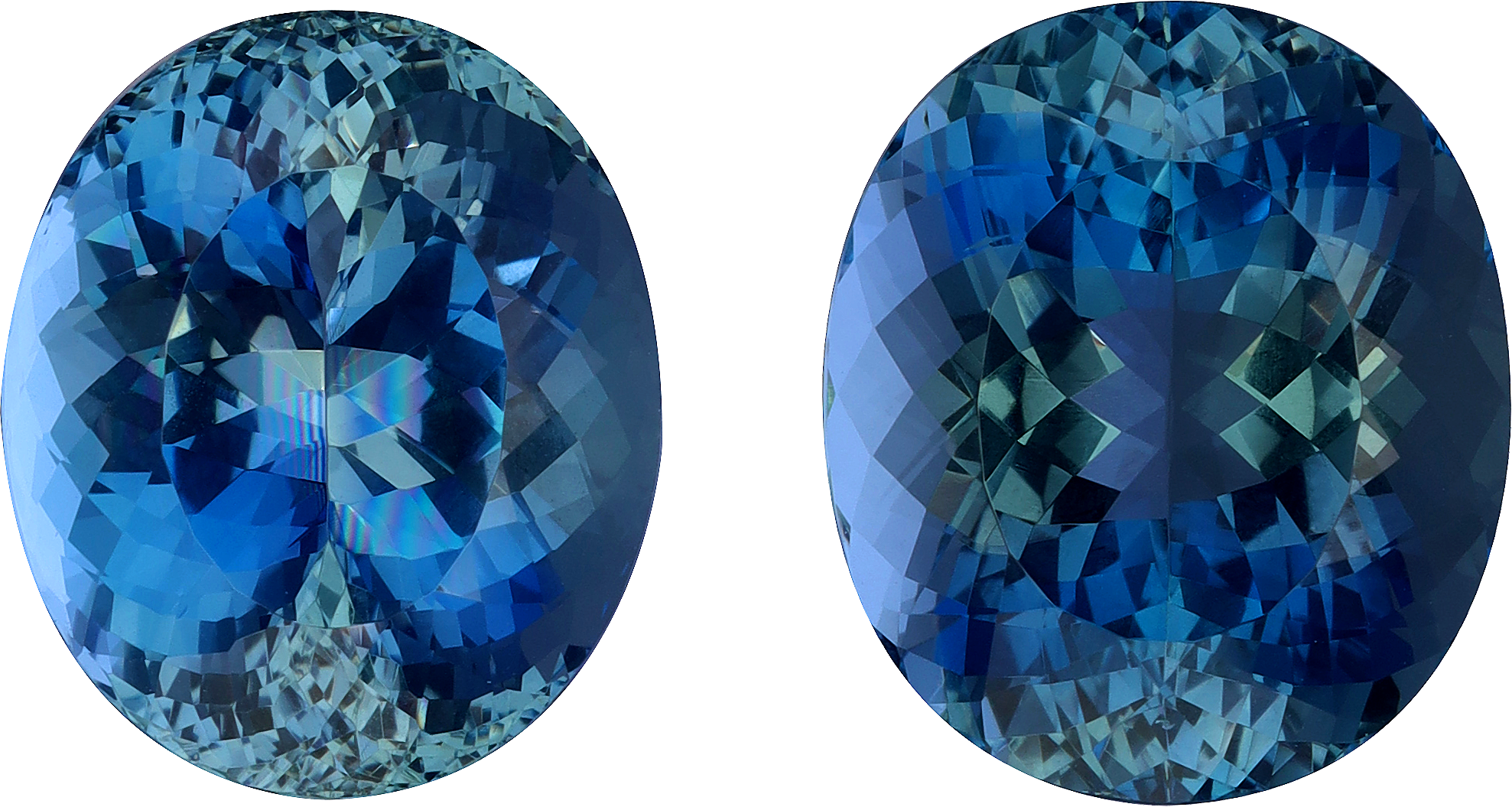 Oval cut aquamarine, 16.21 by 13.6 mm, shown at actual size