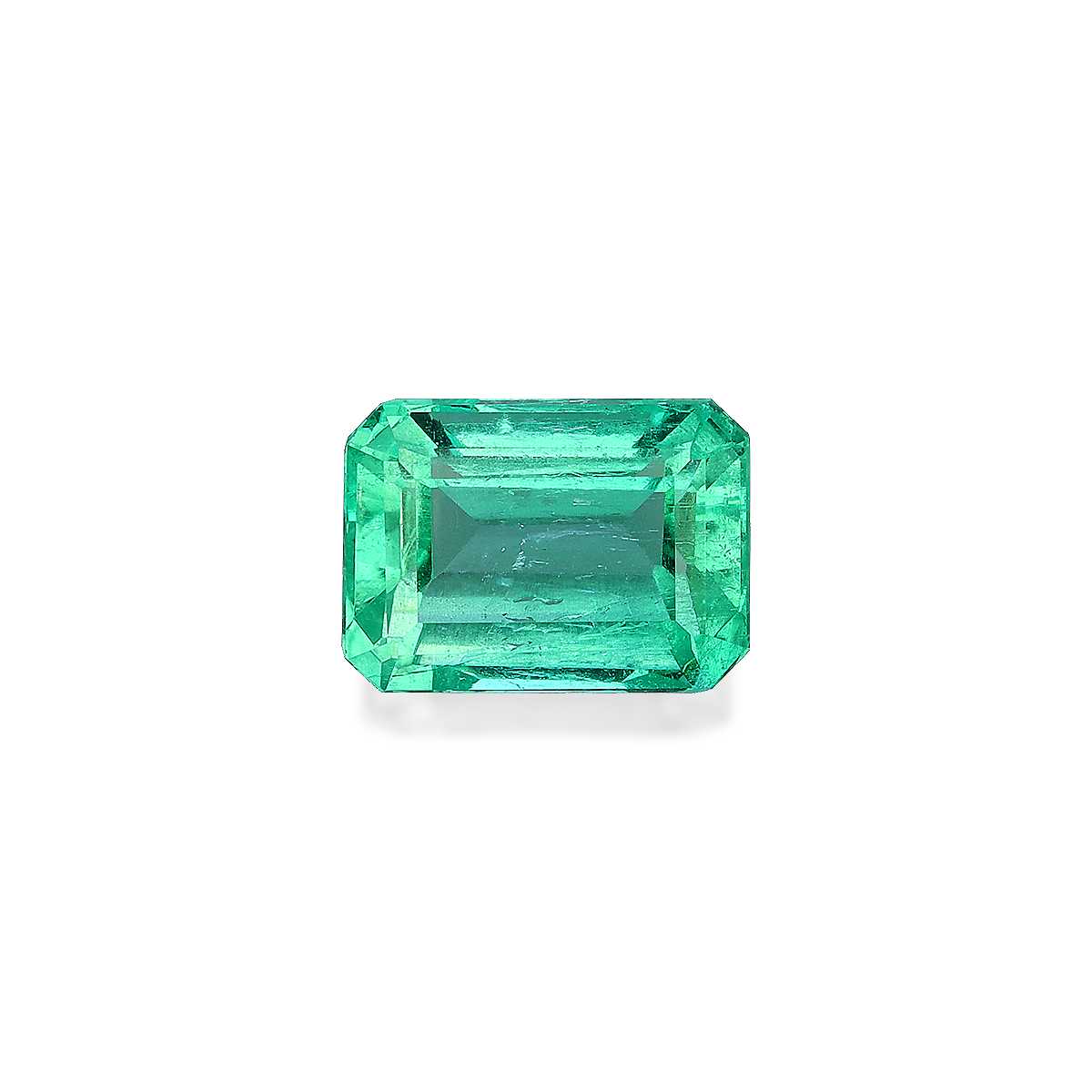 Green Colombian Emerald 1.68ct - 8x6mm