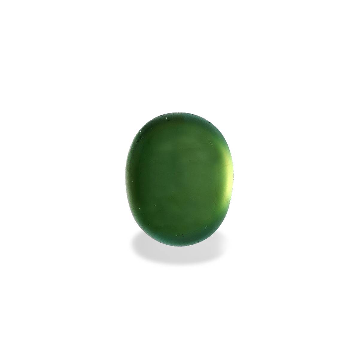 green prehnite, 29.85ct oval cut — view 3