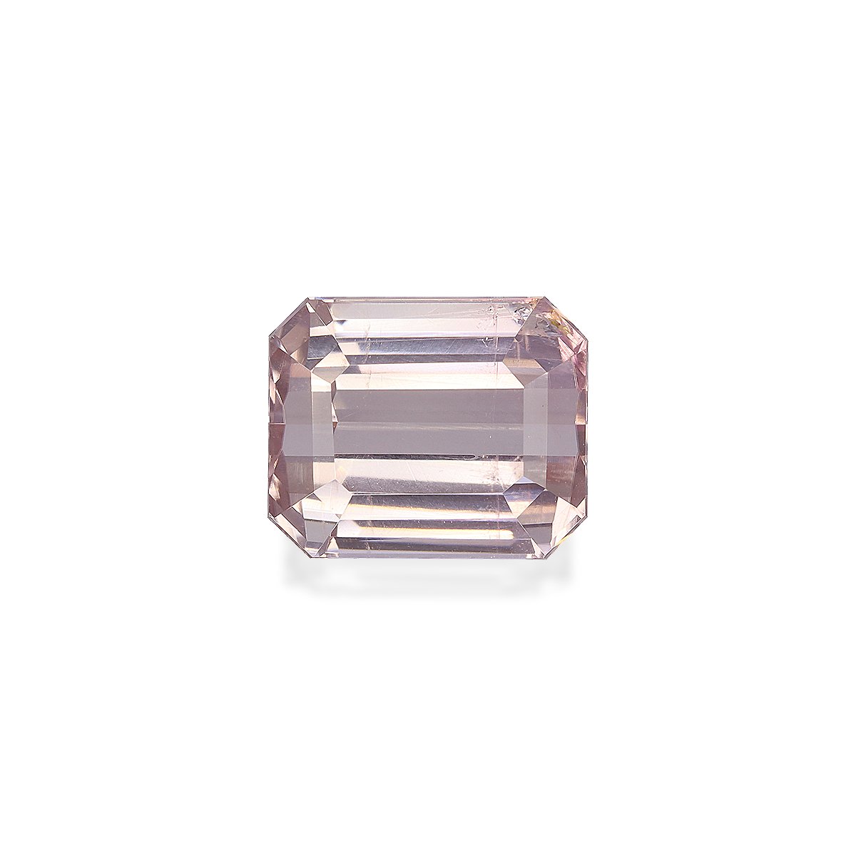 pink pink tourmaline, 8.42ct rectangular cut — main view