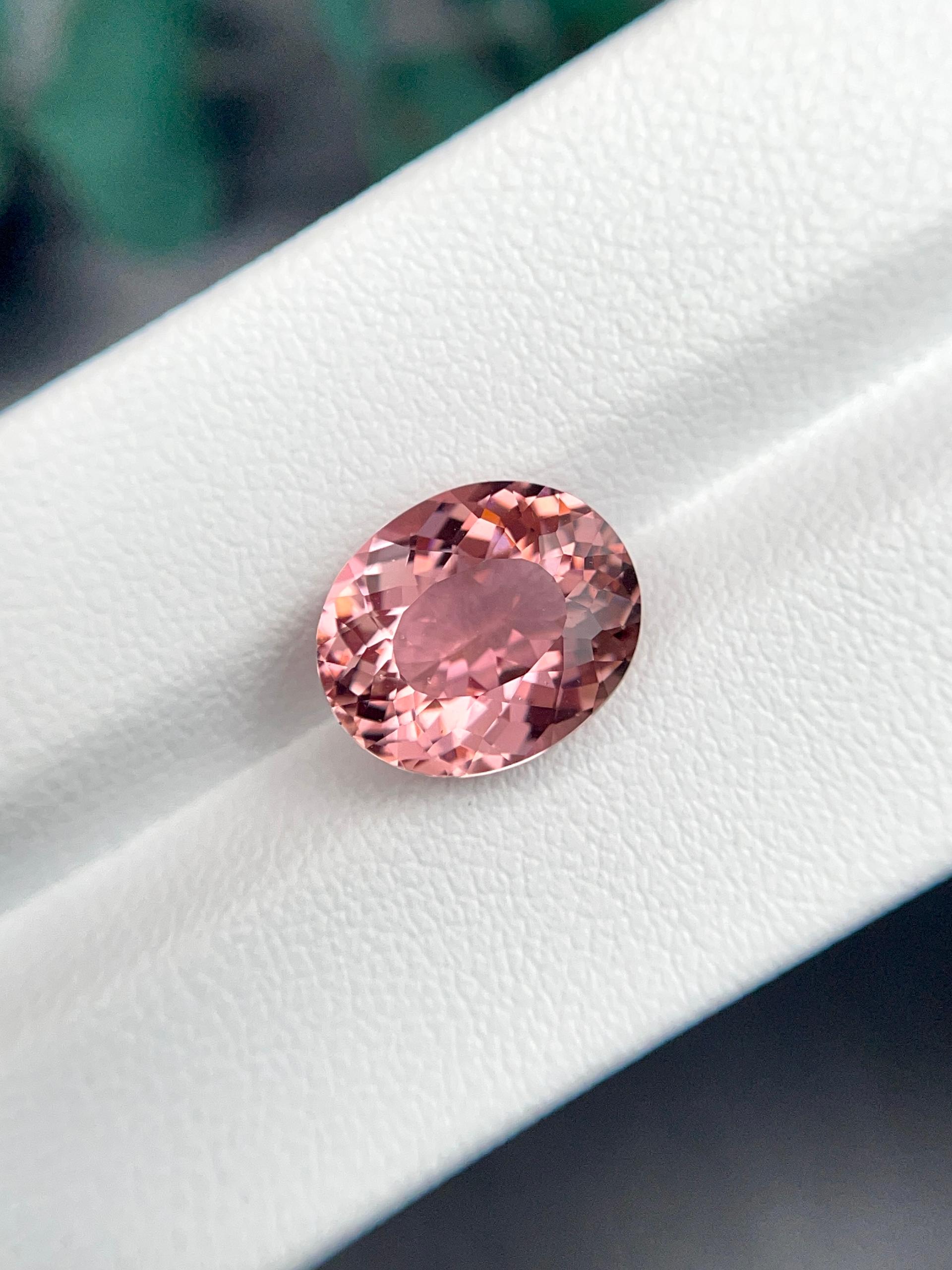flower pink pink tourmaline, 5.01ct oval cut — view 5