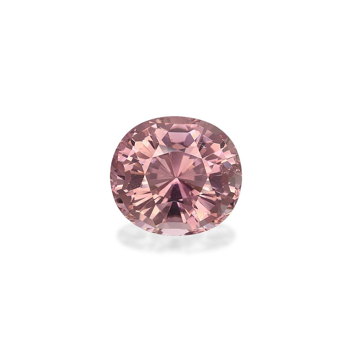 Salmon Pink Tourmaline 21.87ct - 19x17mm