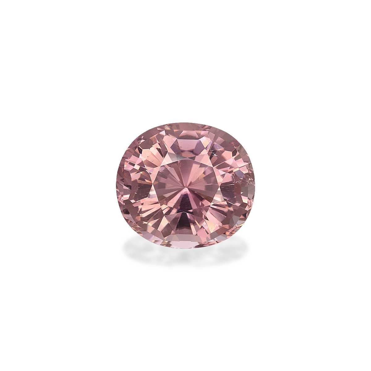 Salmon Pink Tourmaline 21.87ct - 19x17mm