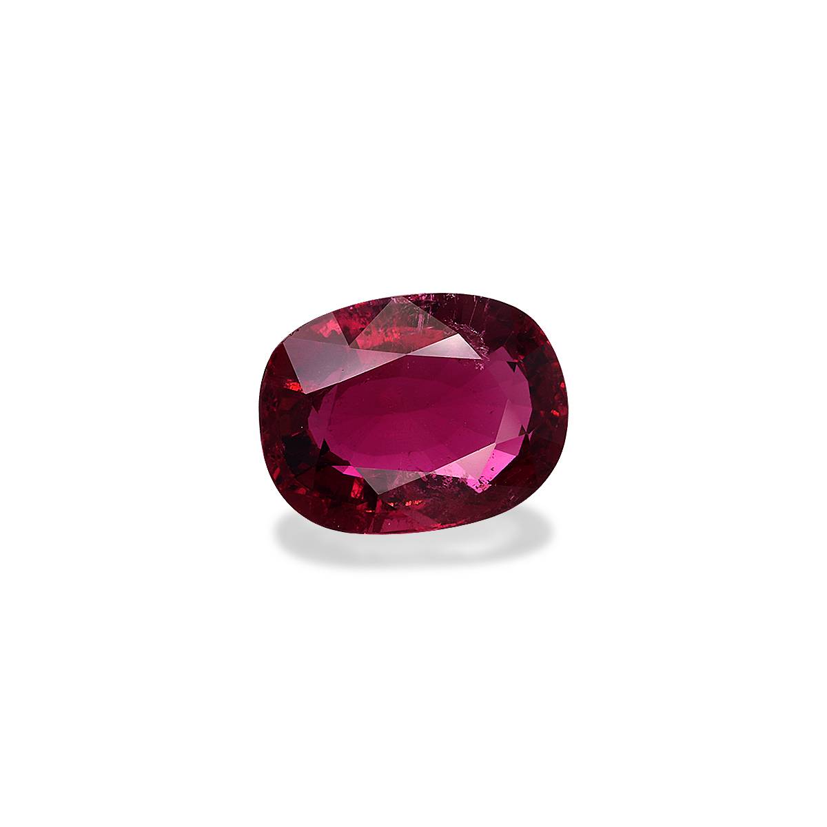 rosewood pink pink tourmaline, 8.28ct oval cut — view 3
