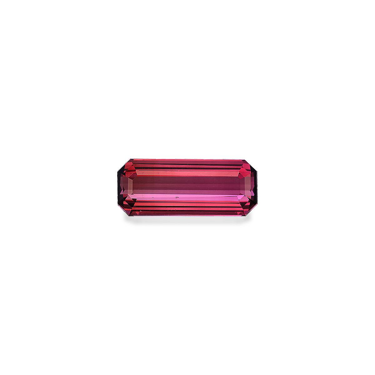 rosewood pink pink tourmaline, 9.54ct rectangular cut — main view