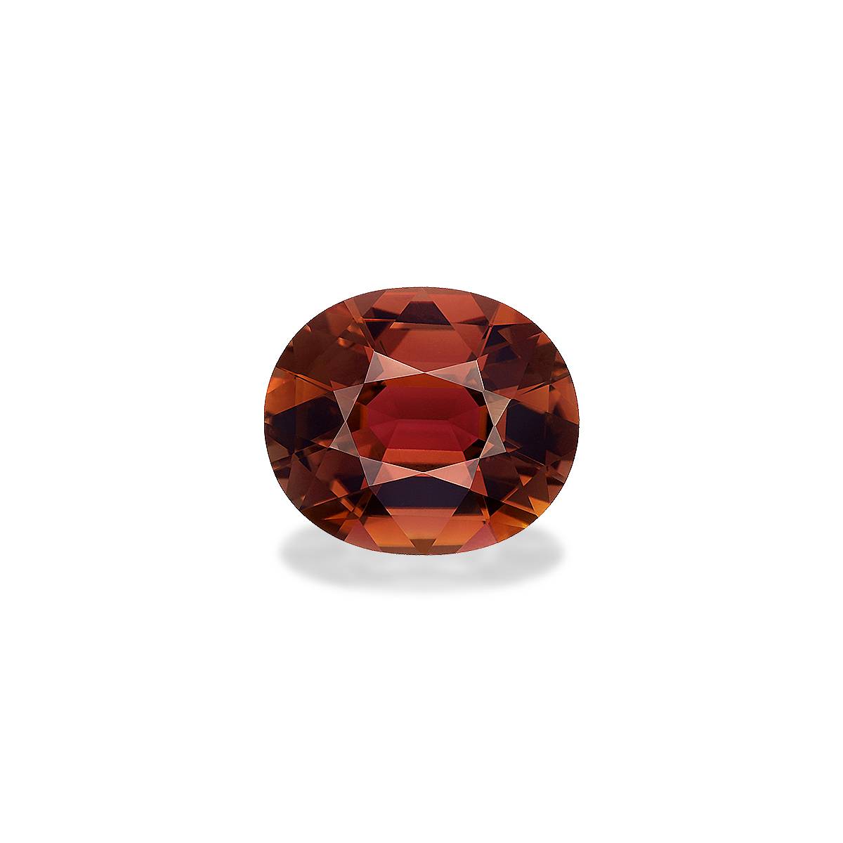 Coffee Brown Tourmaline 7.68ct - 14x12mm