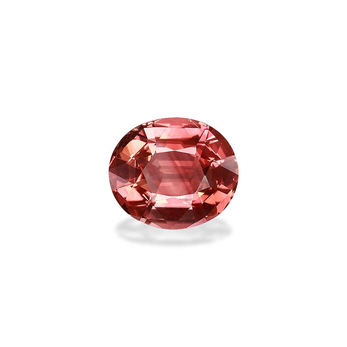 Peach Pink Tourmaline 9.73ct - 15x13mm