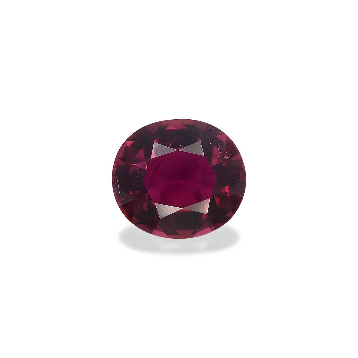 rosewood pink pink tourmaline, 4.6ct oval cut — main view