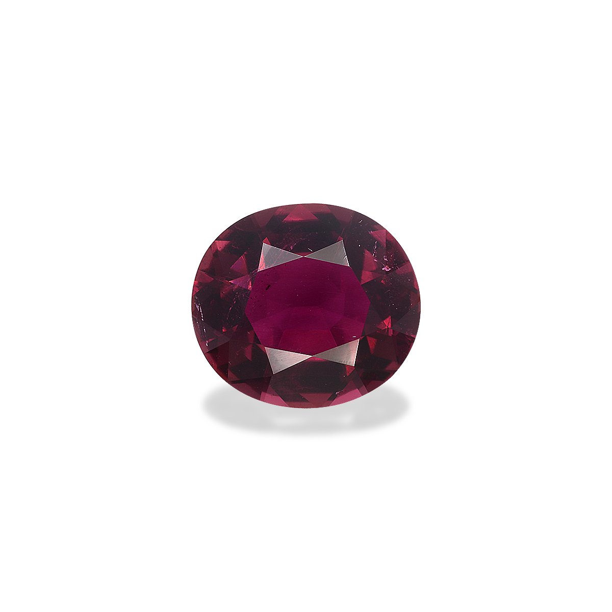 rosewood pink pink tourmaline, 4.6ct oval cut — main view