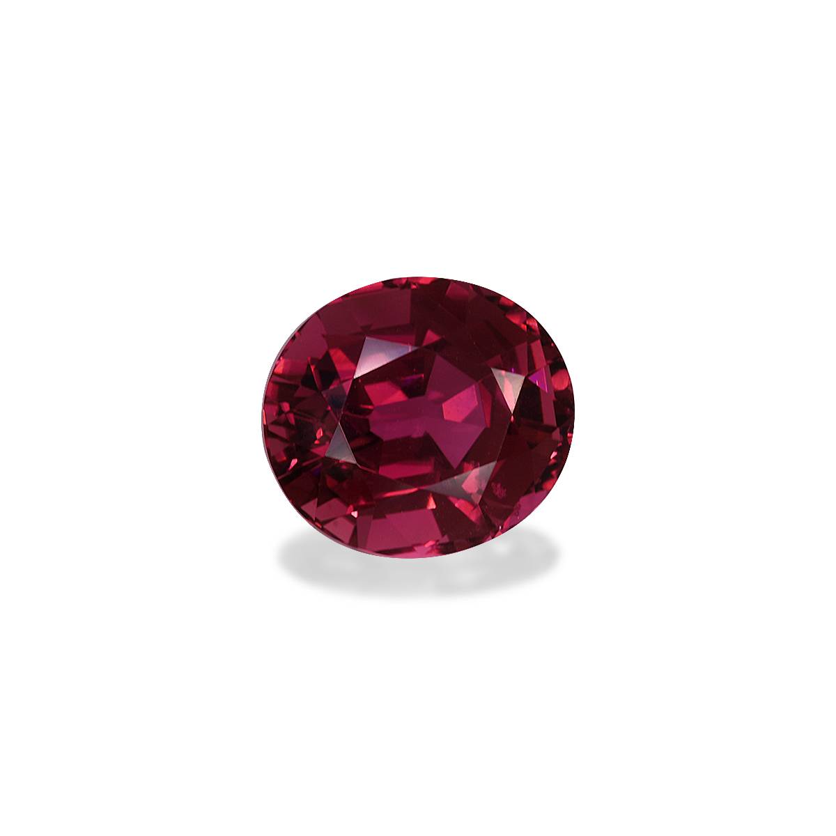 rosewood pink pink tourmaline, 6.01ct oval cut — view 3