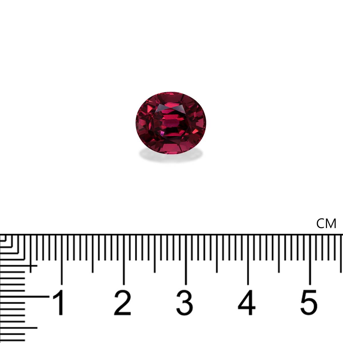 rosewood pink pink tourmaline, 6.01ct oval cut — view 4