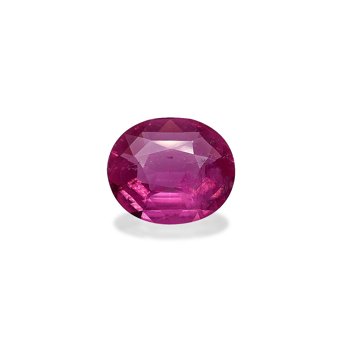 rosewood pink pink tourmaline, 5.47ct oval cut — main view