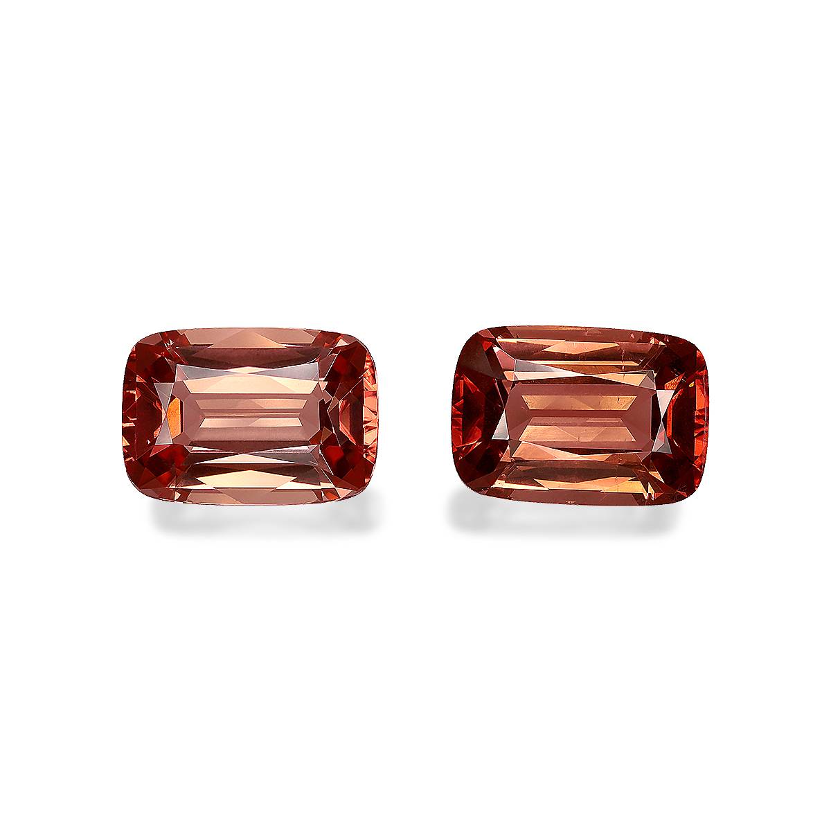 Coral Pink Tourmaline 26.03ct Pair