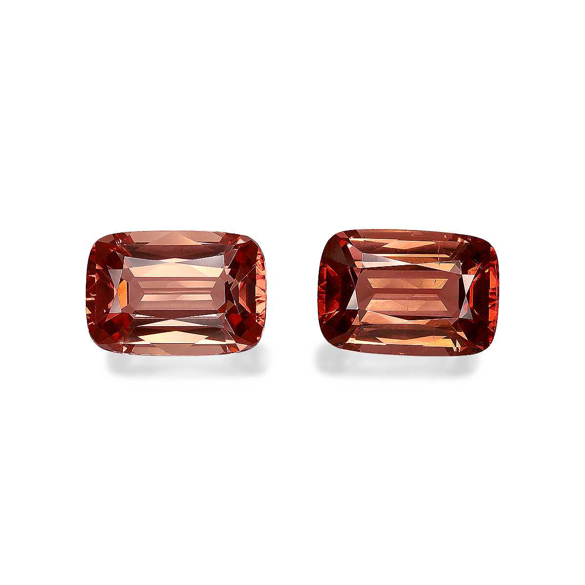 Coral Pink Tourmaline 26.03ct Pair