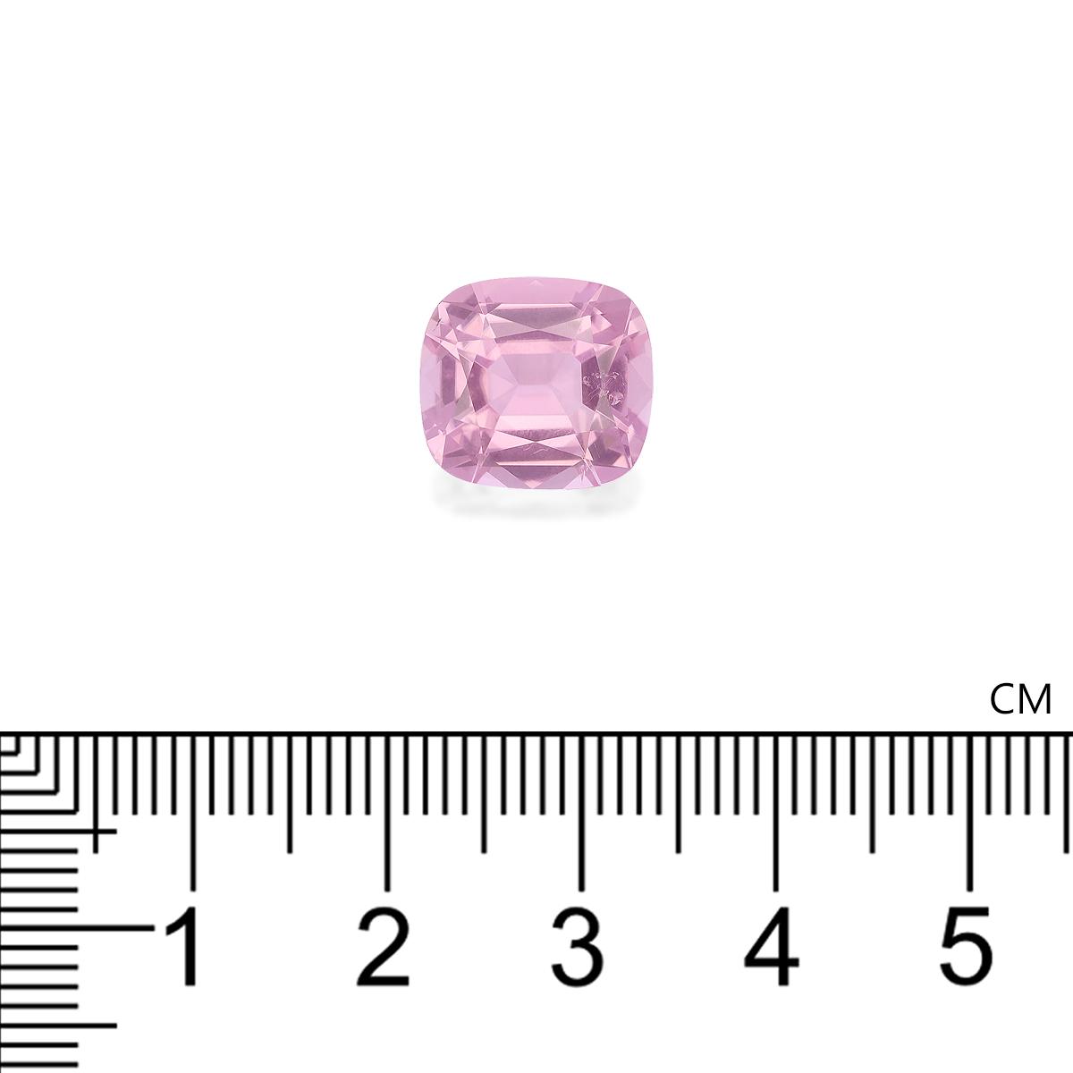 pink pink tourmaline, 5.49ct cushion cut — view 4