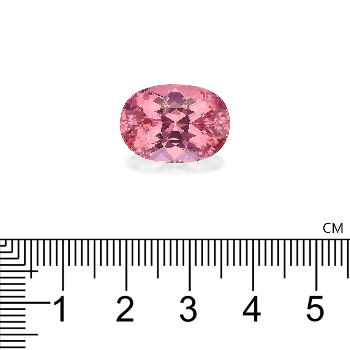 flower pink pink tourmaline, 13.64ct oval cut — view 4