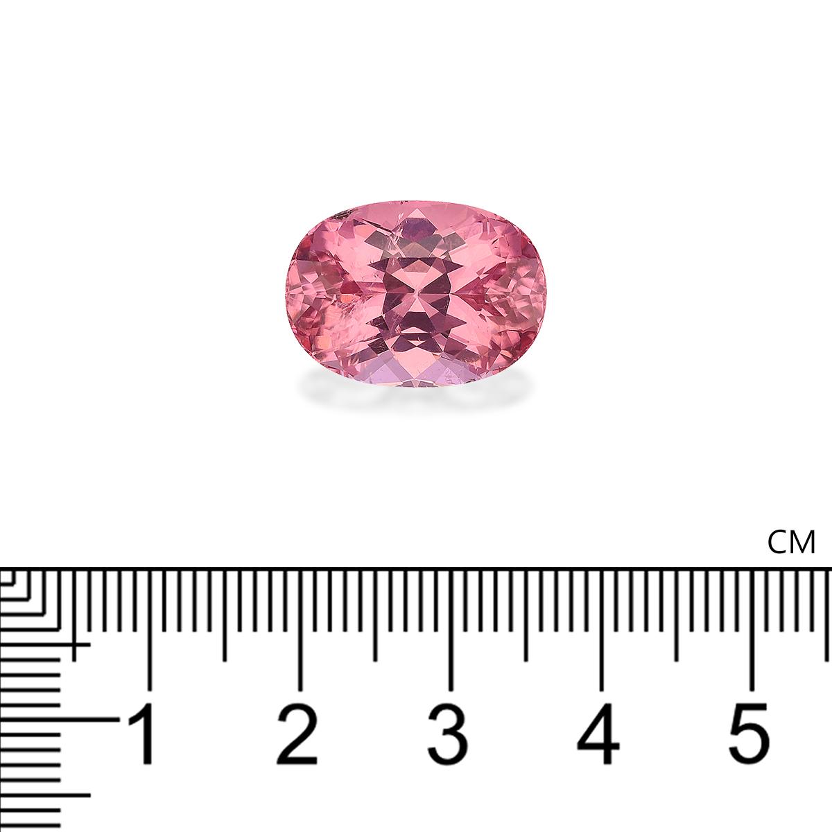 flower pink pink tourmaline, 13.64ct oval cut — view 4