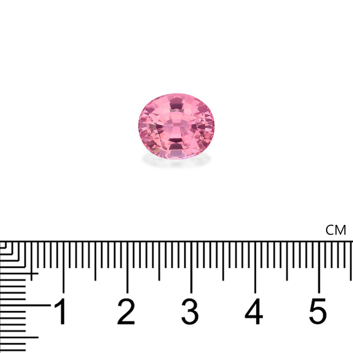 baby pink pink tourmaline, 5.84ct oval cut — view 4