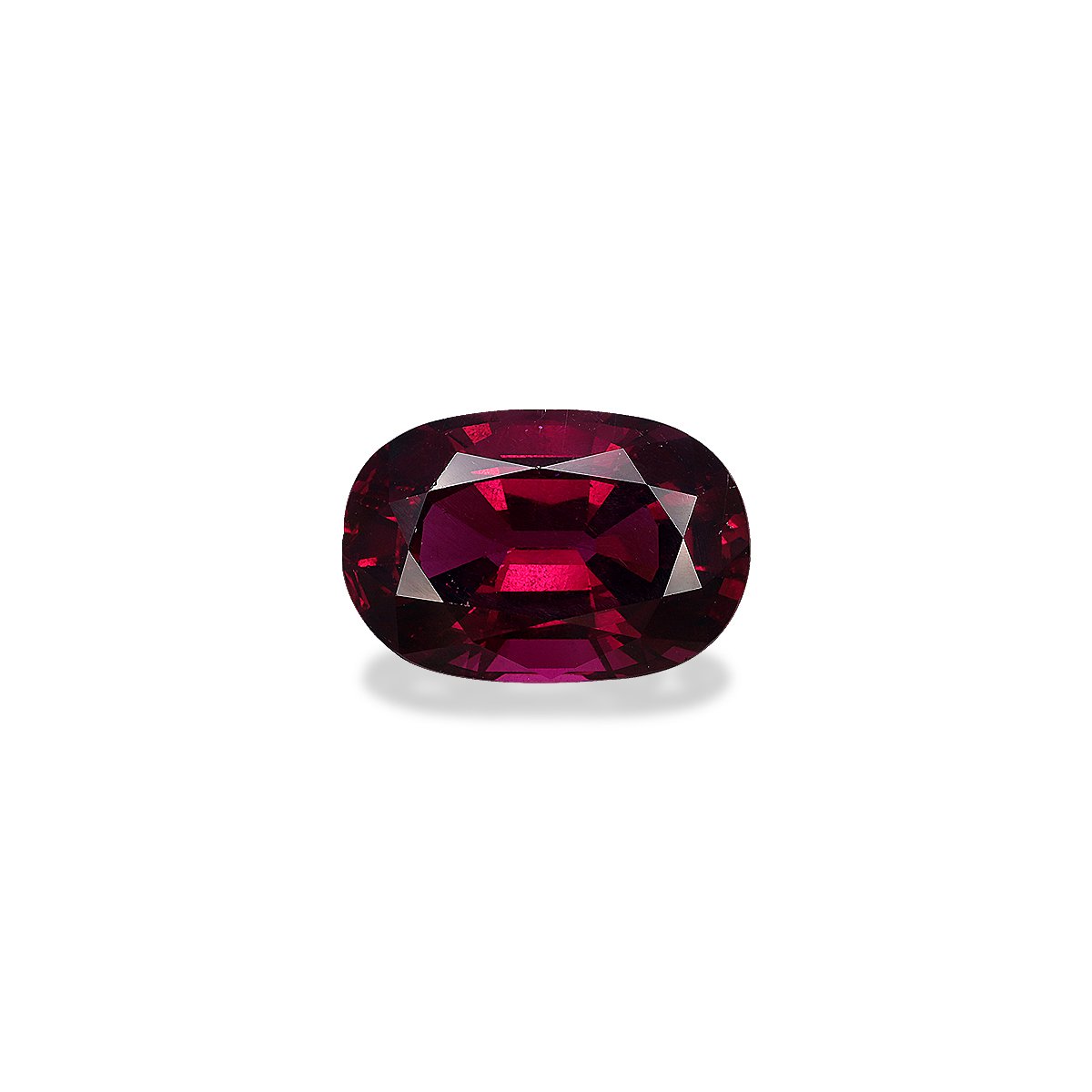 magenta purple umbalite garnet, 13.24ct oval cut — main view