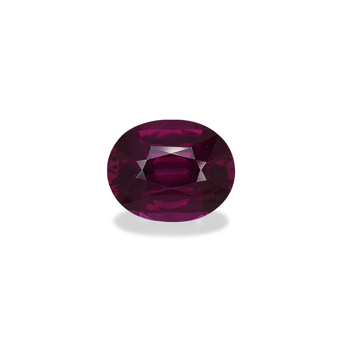 magenta purple umbalite garnet, 10.5ct oval cut — main view