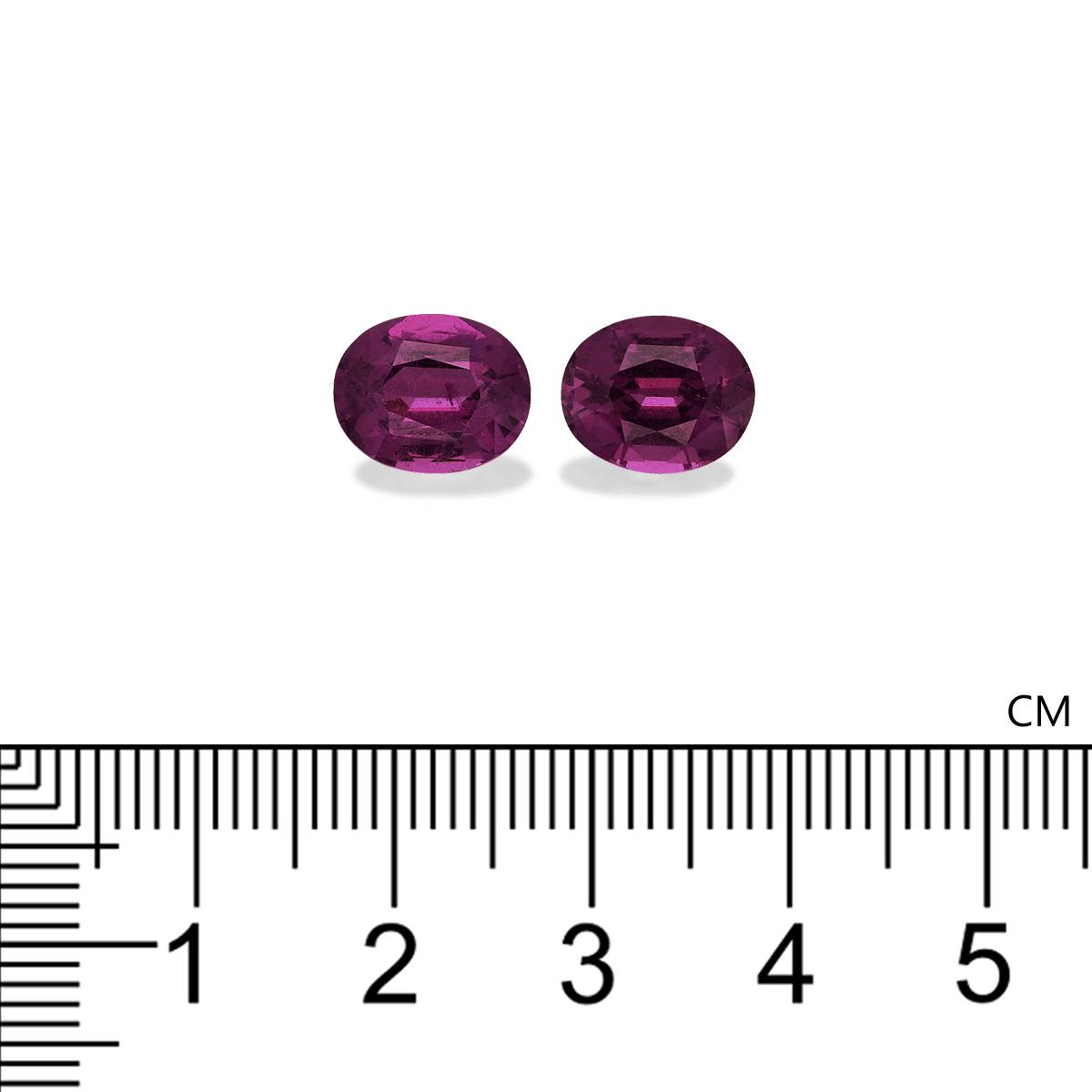 lilac purple umbalite garnet, 6.6ct oval cut — view 4