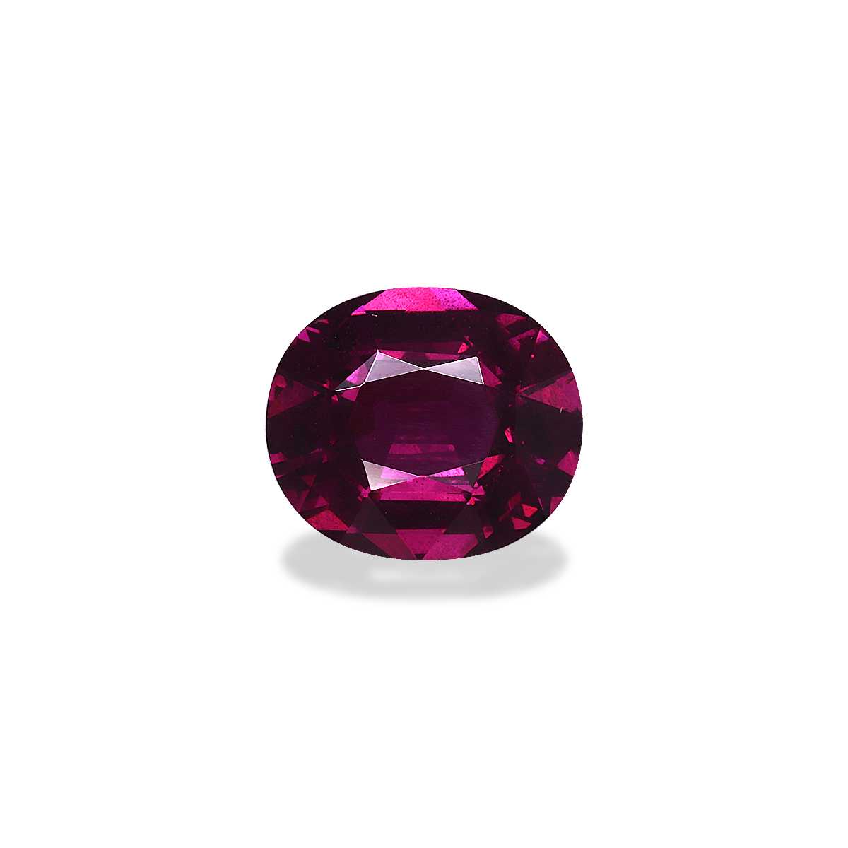 Magenta Purple Umbalite Garnet 5.18ct - 12x10mm