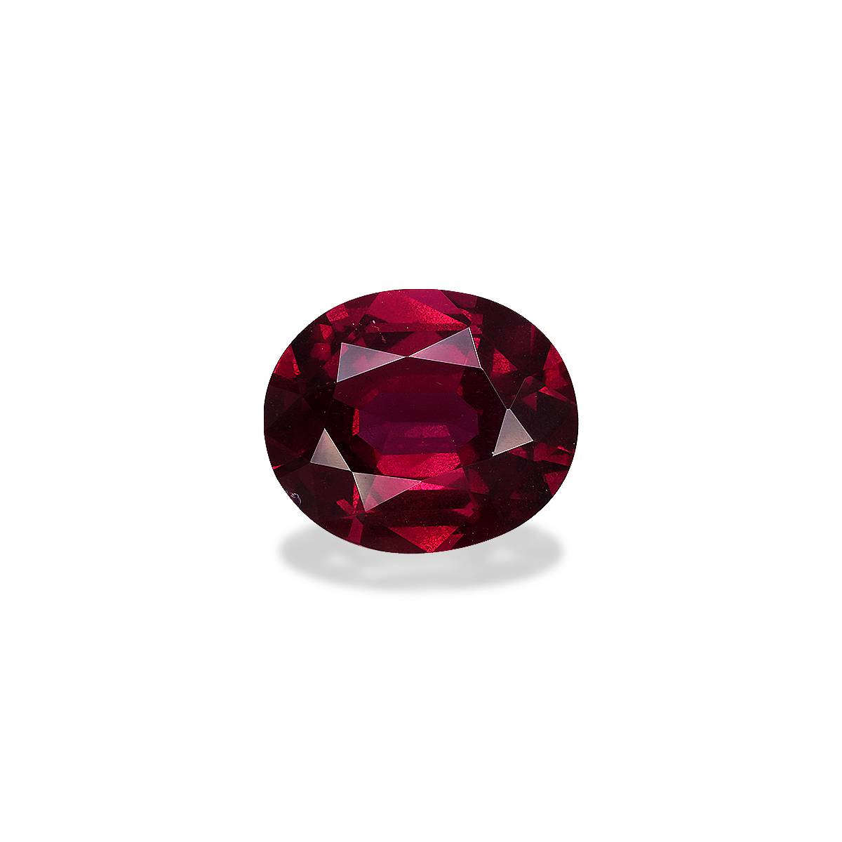 Magenta Purple Umbalite Garnet 6.12ct - 13x11mm