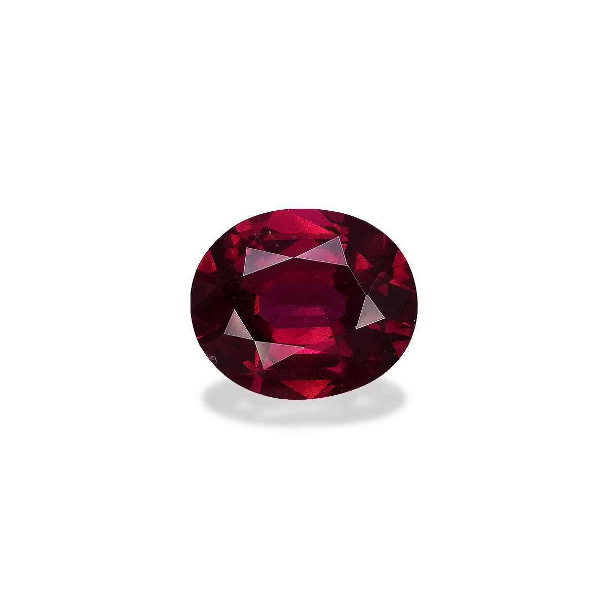 Magenta Purple Umbalite Garnet 6.12ct - 13x11mm