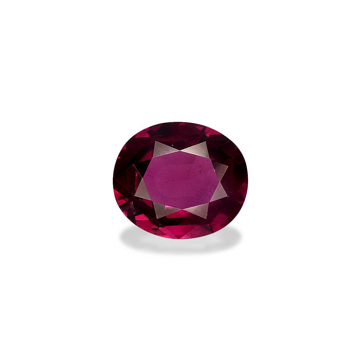 Magenta Purple Umbalite Garnet 4.93ct - 12x10mm