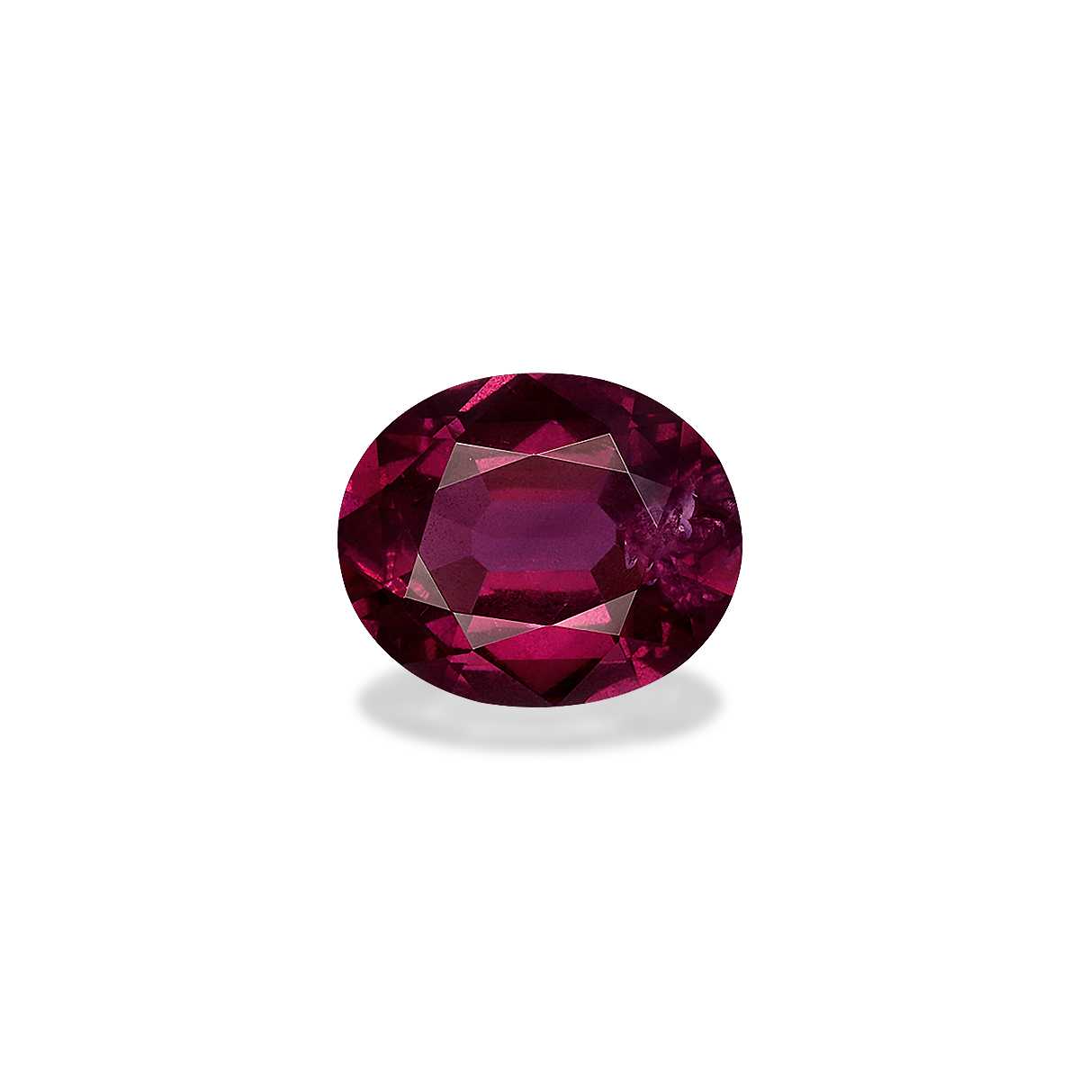 Magenta Purple Umbalite Garnet 3.87ct - 11x9mm